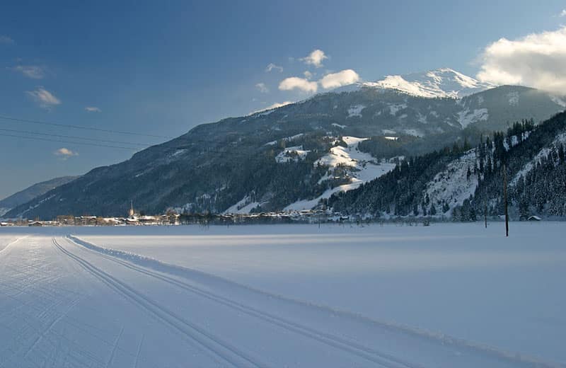 cross-country skiing